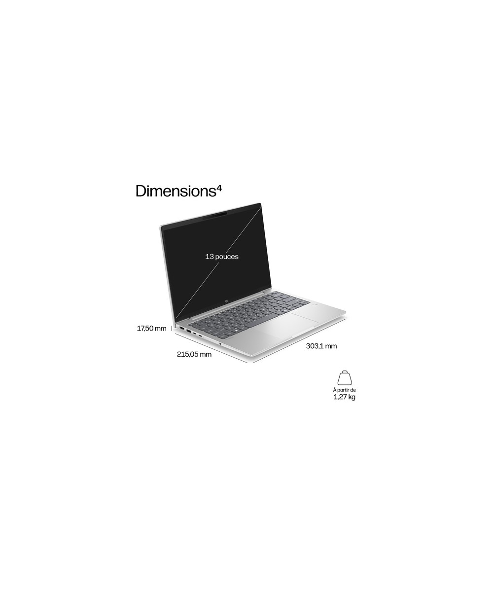 HP PC portable Intel Core 5 315 / jusqu'à 4.4 GHz DX5X3AT#ABF