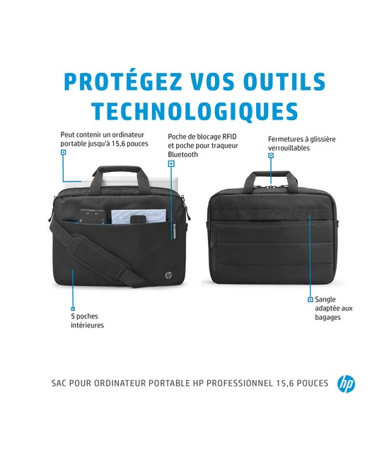 HP Sacoche pour ordinateur portable HP Professional 15,6 pouces 500S7AA