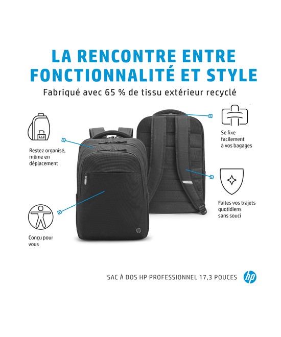 HP Sac à dos HP Professional 17,3 pouces 500S6AA