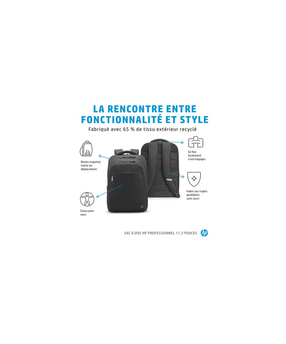 HP Sac à dos HP Professional 17,3 pouces 500S6AA