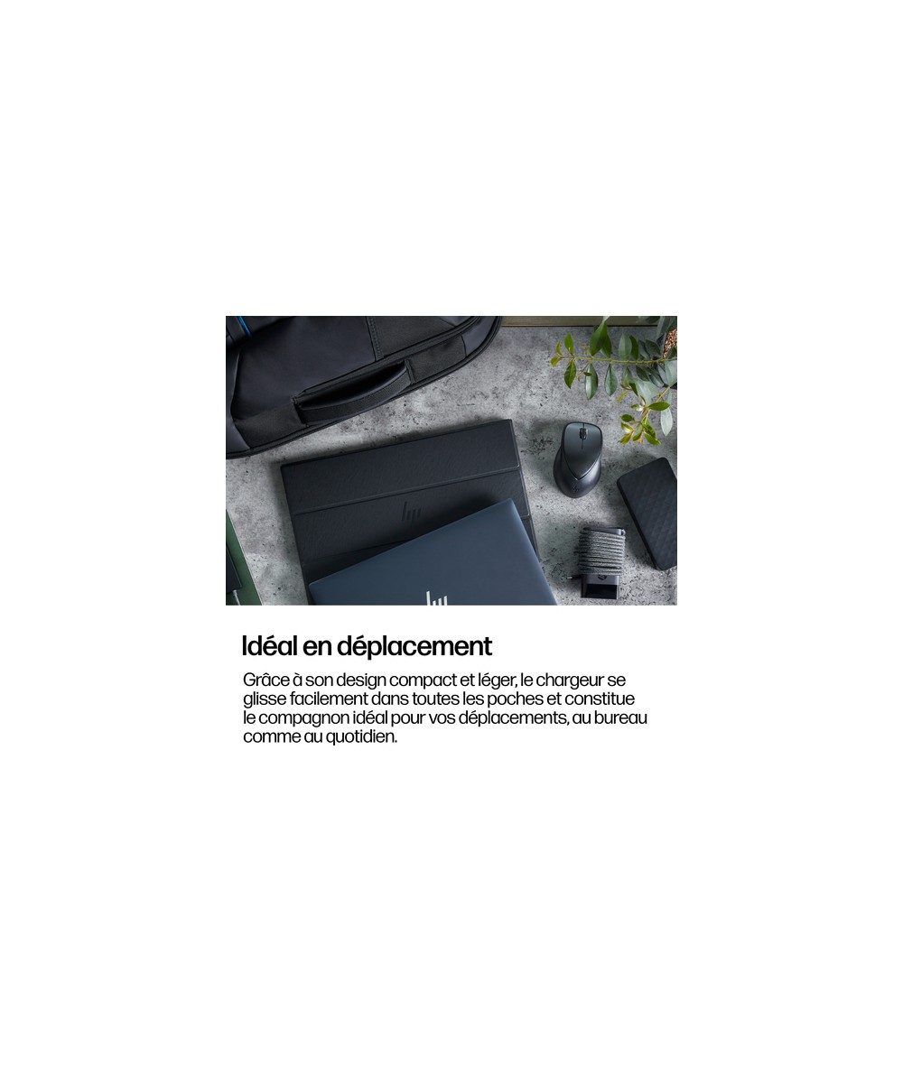 HP Chargeur pour ordinateur portable HP USB-C 65 W 671R2AA#ABB