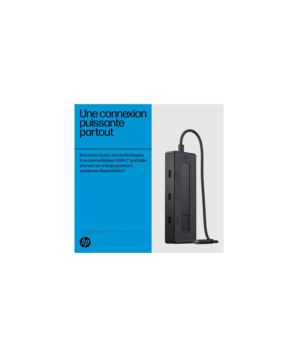 HP Concentrateur USB-C HP 4K 6G843AA#ABB