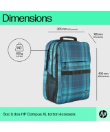 HP Sac à dos HP Campus XL (tartan) 7J594AA