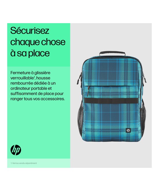 HP Sac à dos HP Campus XL (tartan) 7J594AA