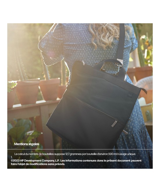 HP Sac forme sac à dos pour ordinateur portable convertible HP 14 pouces 9C2H1AA