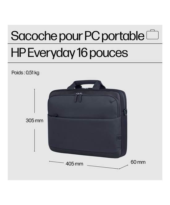 HP Sacoche pour PC portable HP Everyday 16 pouces A08KKAA