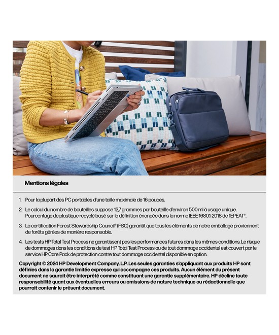 HP Sacoche pour PC portable HP Everyday 16 pouces A08KKAA