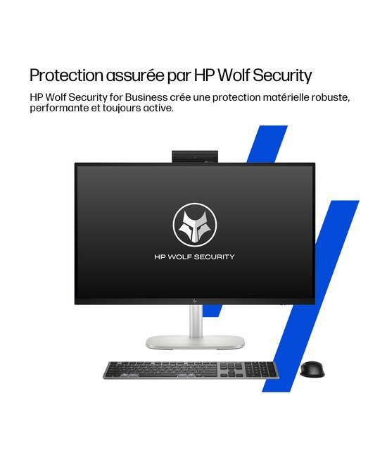 AI PC - tout-en-un Core Ultra 7 265 / jusqu'à 5.3 GHz - RAM 16 Go - SSD 512 Go - NVMe - Intel Graphics - Gigabit Ethernet, IEEE 