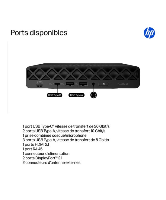 HP ProDesk 4 Mini G1i B6YW3ET#ABF