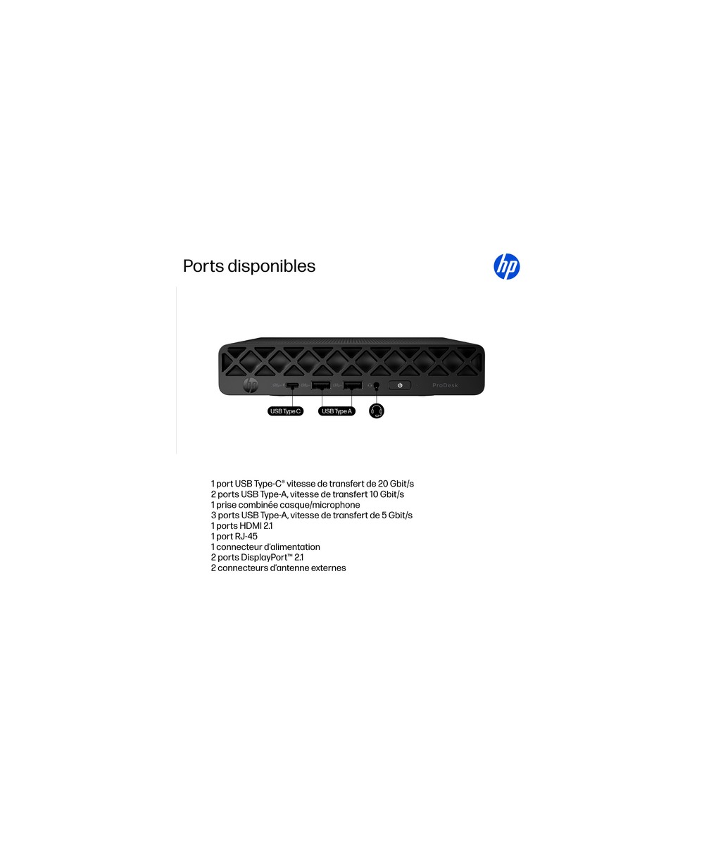 HP ProDesk 4 Mini G1i B6YW3ET#ABF