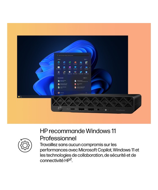 HP ProDesk 4 Mini G1i B6YW3ET#ABF