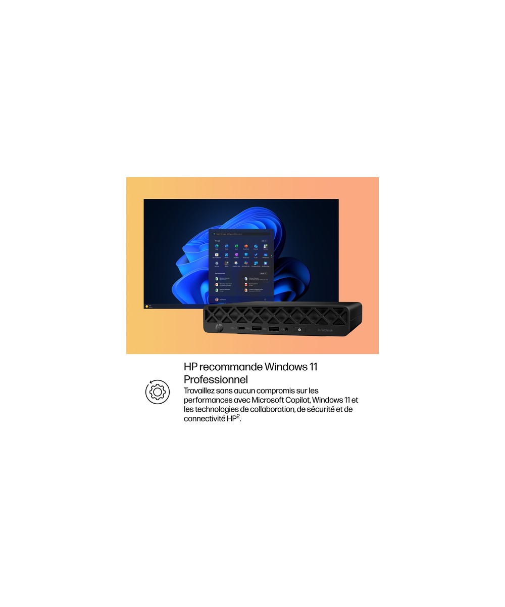 HP ProDesk 4 Mini G1i B6YW3ET#ABF