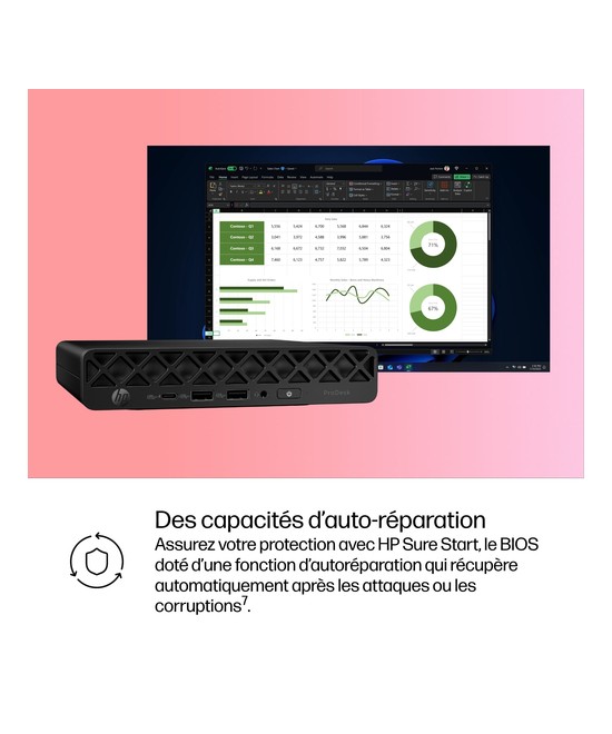 HP ProDesk 4 Mini G1i B6YW3ET#ABF
