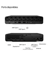 HP EliteDesk 8 Mini G1i AI D4DQ6ET#ABF