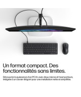 HP PC de bureau PC clavier Ryzen AI 7 PRO 350 / jusqu'à RAM 16 Go DC9M3ET#ABF