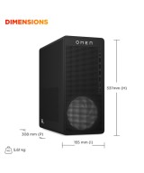 HP/TG03-0084nf/OMEN 16L R5 16/512GB W11P C3YL5EA#ABF