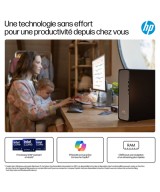 HP PC de bureau Ordinateur de bureau mince 300 / jusqu'à RAM 8 Go D91R8EA#ABF
