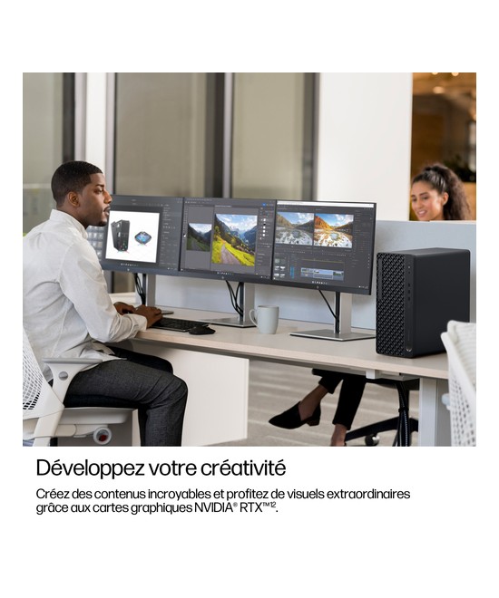 HP EliteDesk 8 Tower G1i Desktop AI PC Wolf Pro Security Edition C6QN8ET#ABF