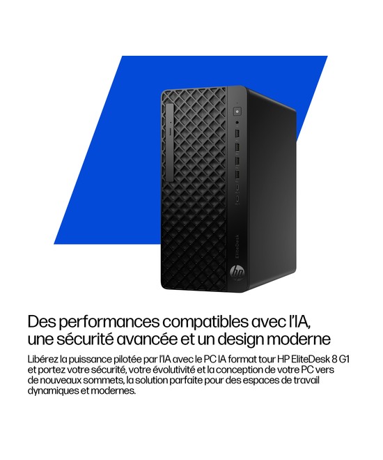 HP EliteDesk 8 Tower G1i Desktop AI PC Wolf Pro Security Edition C6QN8ET#ABF