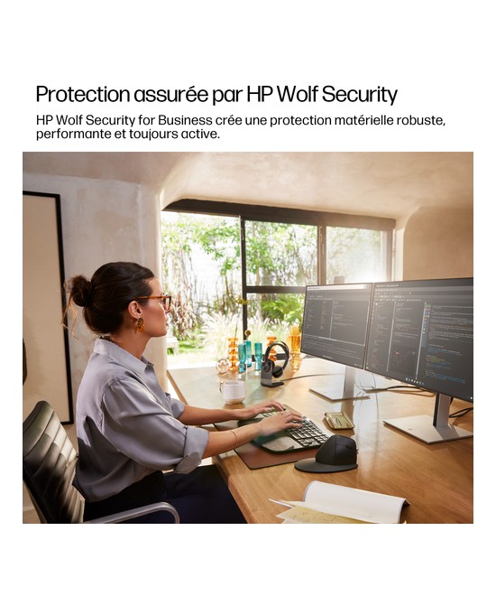 HP EliteDesk 8 Tower G1i Desktop AI PC Wolf Pro Security Edition C6QN8ET#ABF
