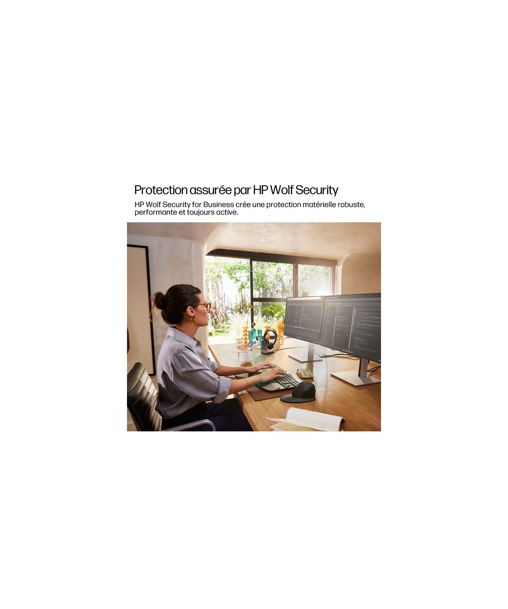 HP EliteDesk 8 Tower G1i Desktop AI PC Wolf Pro Security Edition C6QN8ET#ABF