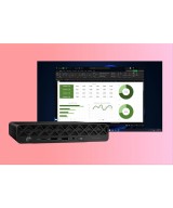 HP PC de bureau mini Core Ultra 5 225T / jusqu'à 4.9 GHz RAM 12 Go D63FMET#ABF