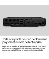 HP PC de bureau mini Ryzen AI 5 430 / jusqu'à 4.5 GHz RAM 16 Go DK3X9ET#ABF