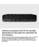 HP PC de bureau mini Ryzen AI 5 430 / jusqu'à 4.5 GHz RAM 16 Go DK3X9ET#ABF
