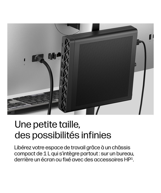 HP PC de bureau mini Core Ultra 5 322 / jusqu'à 3.3 GHz vPro DK5D0ET#ABF