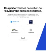 HP Station de travail tour 4U 1 x Core Ultra 7 265 / jusqu'à 5.3 GHz E6JR6EA#ABF