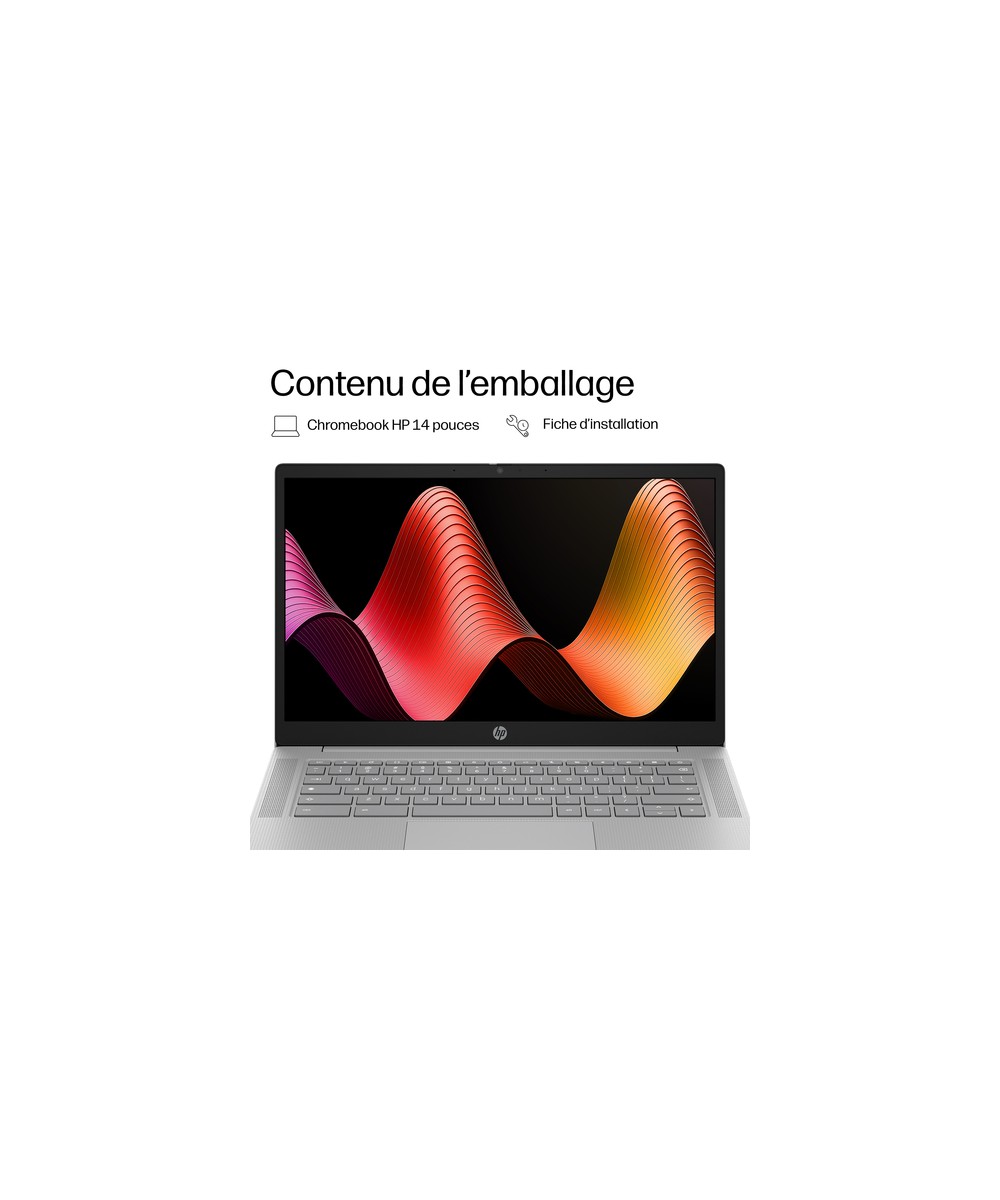 HP Chromebook 14 Clamshell Finley 26C1 MediaTek Kompanio 540 MT8189 (8C) 4GB 6400 LPDDR5 on-board 128GB UFS Mediatek DM0J0EA#ABF