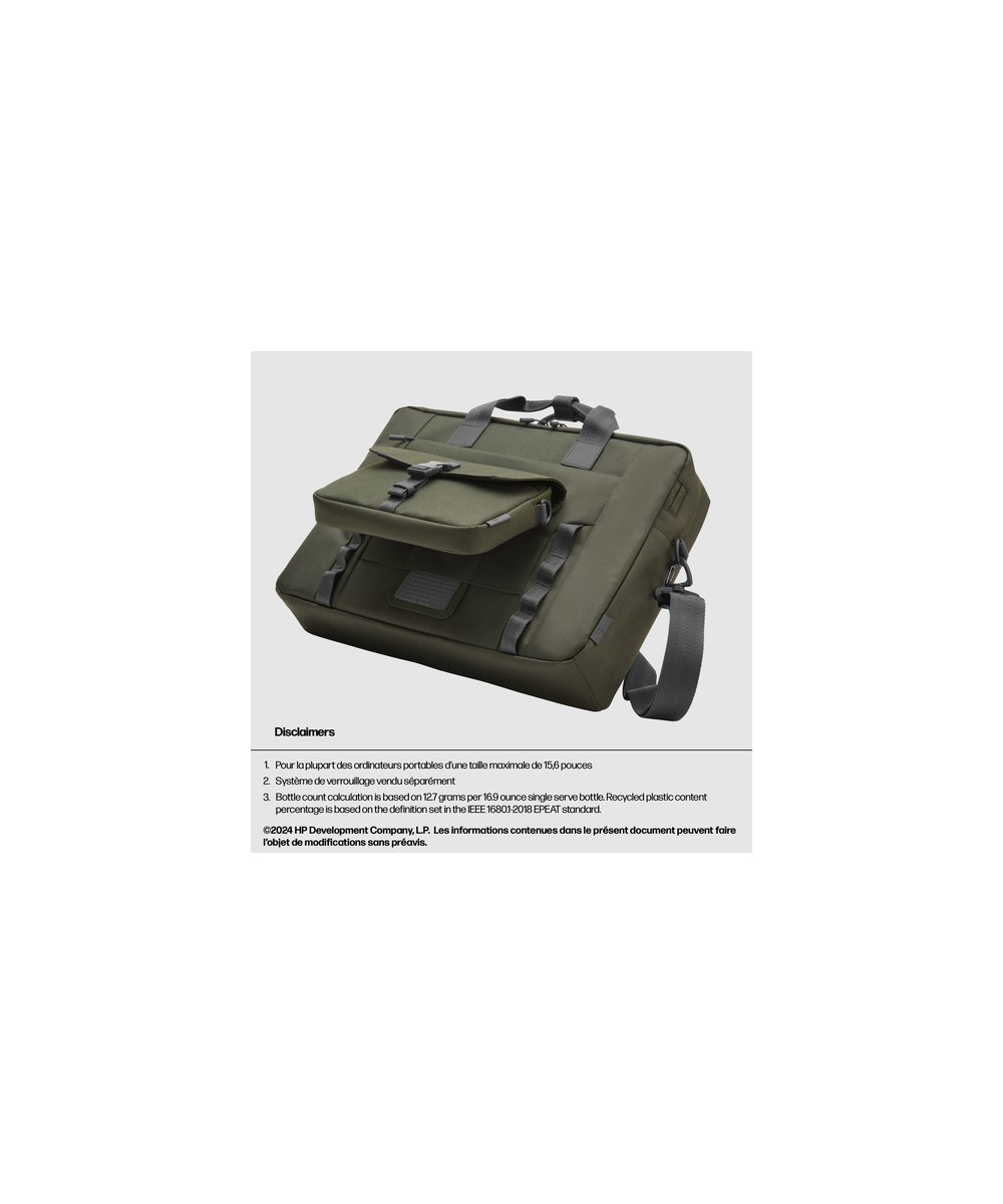 HP Sacoche modulaire pour ordinateur portable HP 15,6 pouces 9J497AA