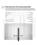 HP Écran pour conférence 4K HP Series 7 Pro 27 pouces - 727pm 8K135AA#ABB
