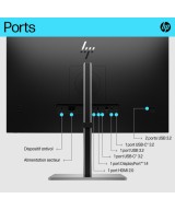 HP E-Series Écran USB-C 4K HP E27k G5 6N4C4AA#ABB