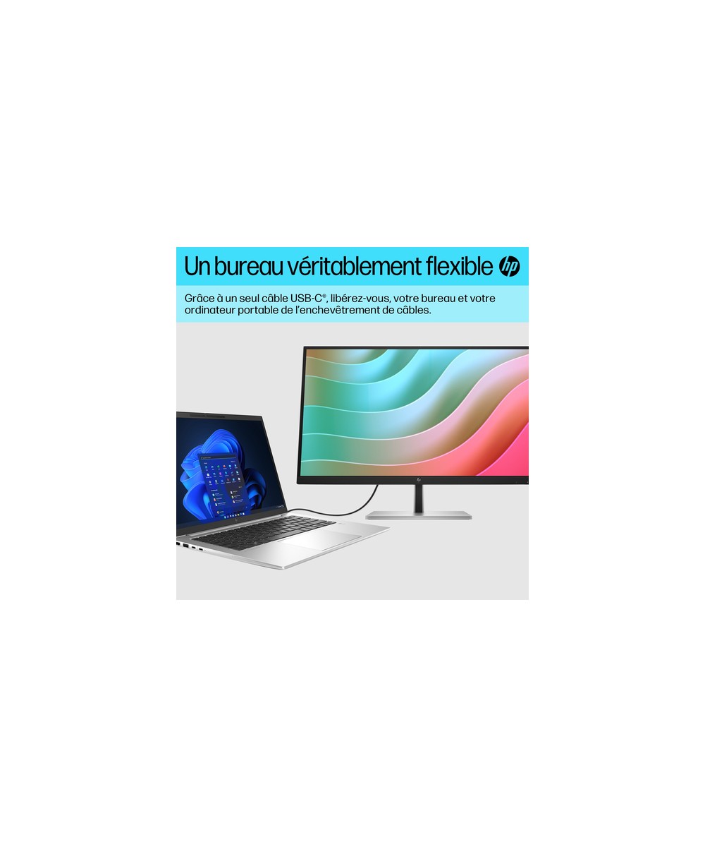 HP E-Series Écran USB-C 4K HP E27k G5 6N4C4AA#ABB