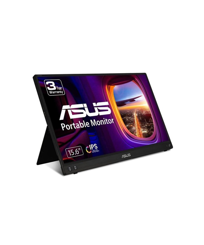 Écran LED - 15.6" - portable - 1920 x 1080 Full HD (1080p) @ 60 Hz - IPS - 250 cd/m² - 800:1 - 5 ms - USB-C