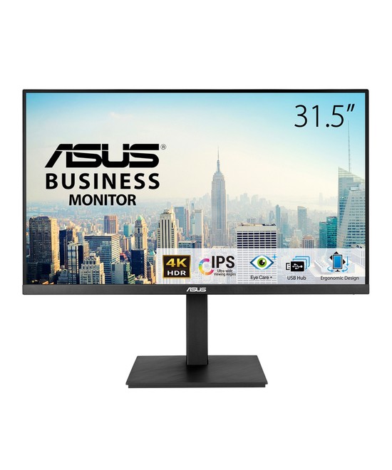 Écran LED - 32" (31.5" visualisable) - 3840 x 2160 4K - IPS - 350 cd/m² - 1000:1 - HDR10 - 4 ms - 2xHDMI, DisplayPort - haut-par