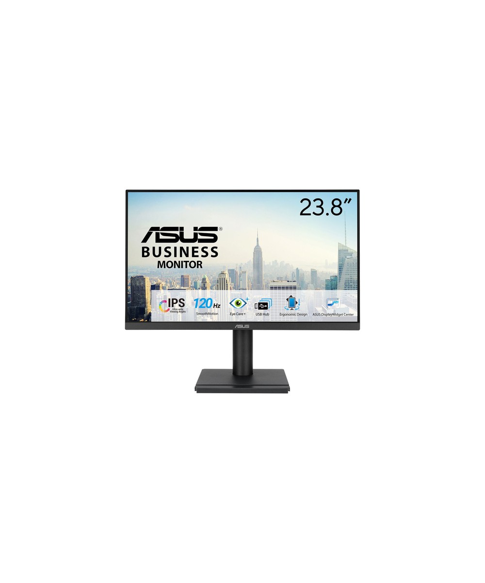 Écran LED - 24" - 1920 x 1080 Full HD (1080p) @ 120 Hz - IPS - 350 cd/m² - 1500:1 - 1 ms - HDMI, VGA, DisplayPort - haut-parleur