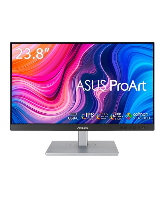 Écran LED - 24" - 1920 x 1080 Full HD (1080p) @ 75 Hz - IPS - 300 cd/m² - 1000:1 - 5 ms - HDMI, 2xDisplayPort, USB-C - haut-parl
