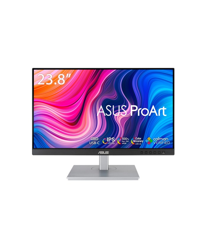 Écran LED - 24" - 1920 x 1080 Full HD (1080p) @ 75 Hz - IPS - 300 cd/m² - 1000:1 - 5 ms - HDMI, 2xDisplayPort, USB-C - haut-parl
