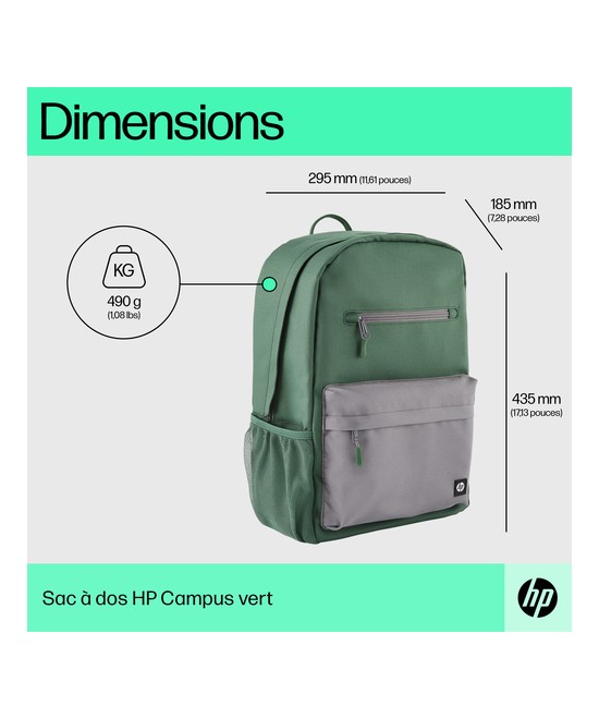 HP Sac à dos HP Campus (vert) 7J595AA