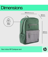 HP Sac à dos HP Campus (vert) 7J595AA