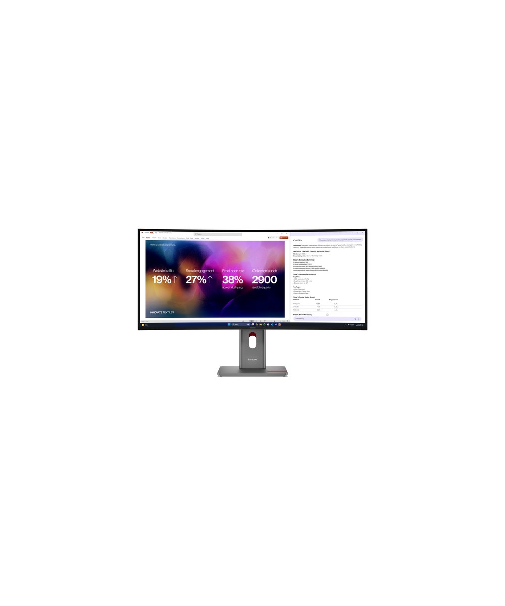 Lenovo ThinkVision P40WD-40 Moniteur 64B4XAT1EU