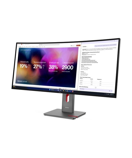 Lenovo ThinkVision P40WD-40 Moniteur 64B4XAT1EU