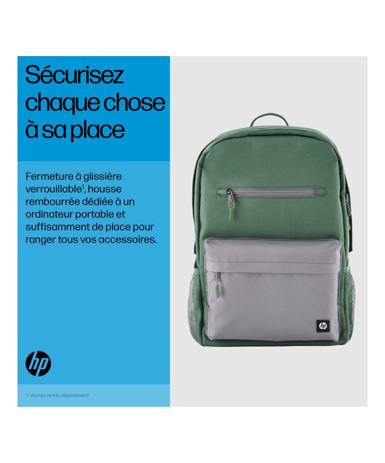 HP Sac à dos HP Campus (vert) 7J595AA