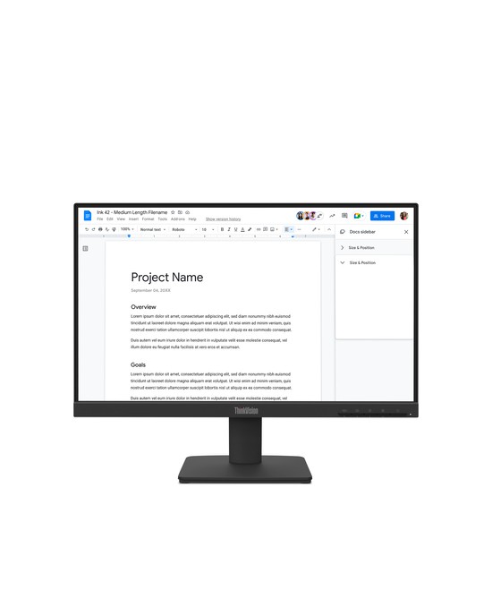 Lenovo ThinkVision S22-4e Moniteur 64CBKAT6EU