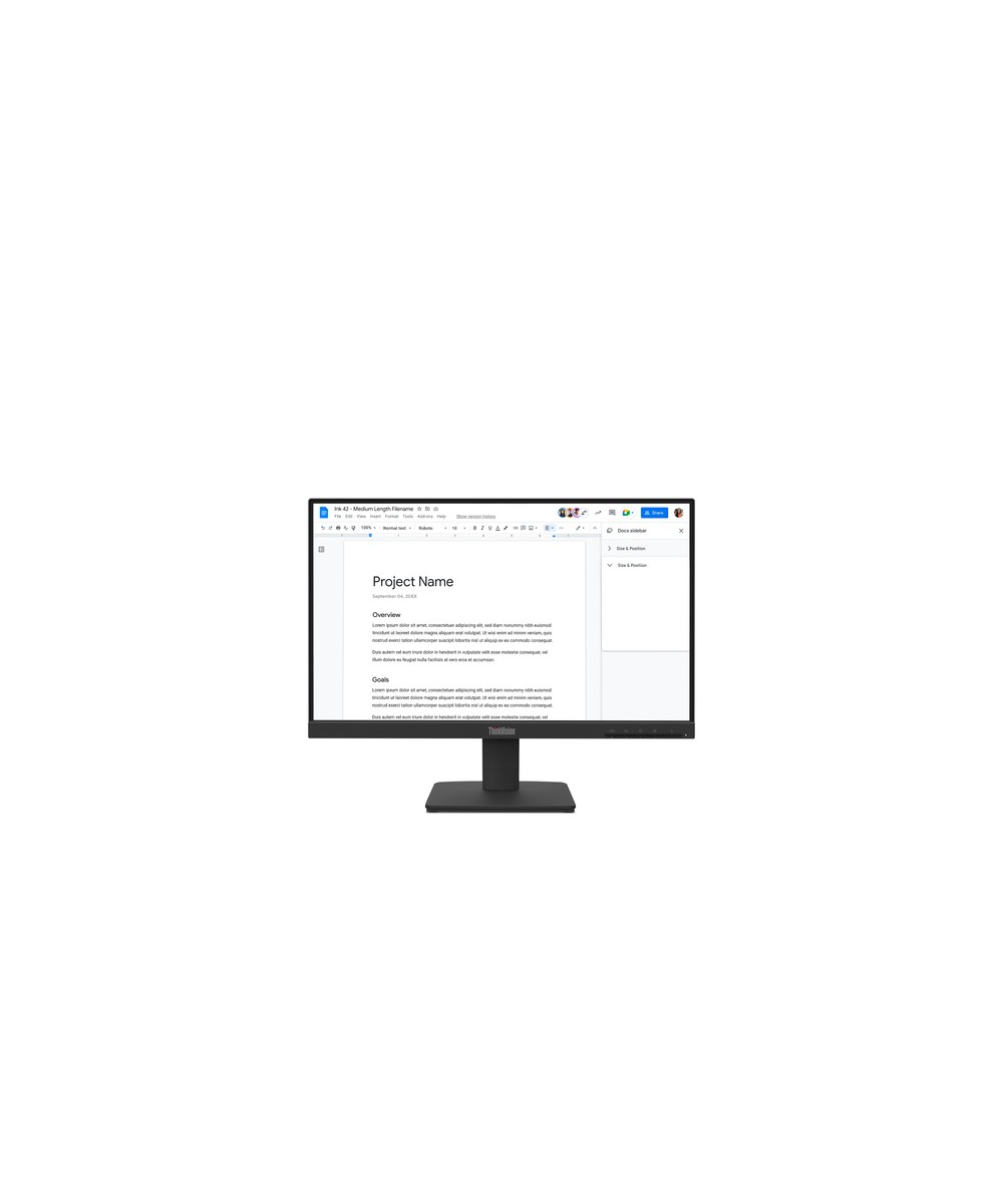 Lenovo ThinkVision S22-4e Moniteur 64CBKAT6EU