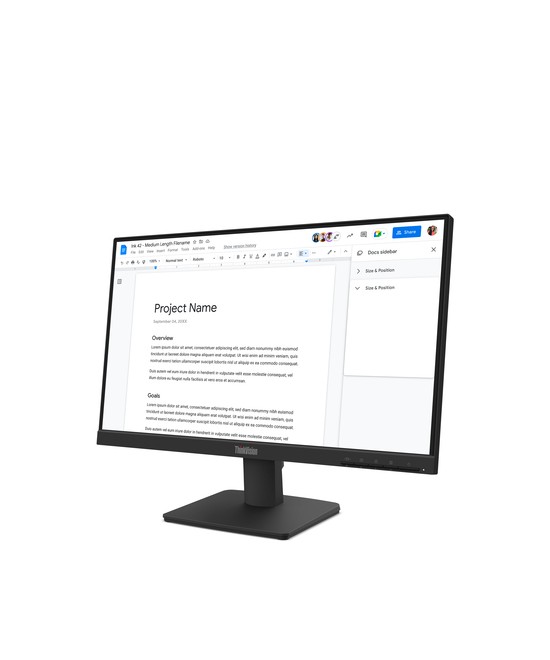 Lenovo ThinkVision S22-4e Moniteur 64CBKAT6EU