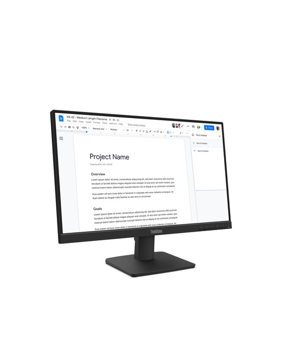 Lenovo ThinkVision S22-4e Moniteur 64CBKAT6EU