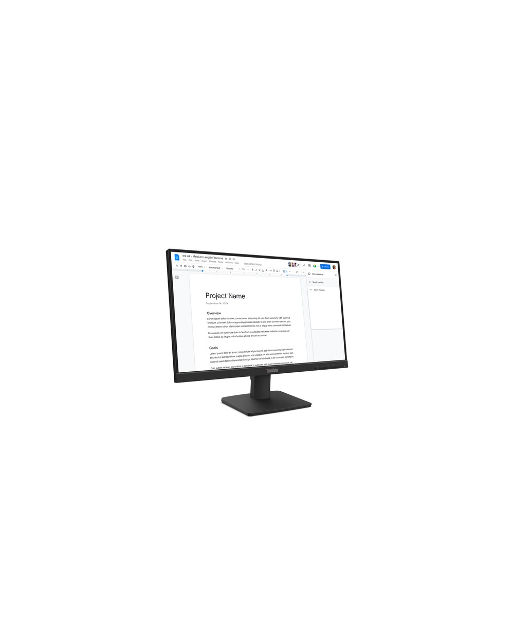Lenovo ThinkVision S22-4e Moniteur 64CBKAT6EU